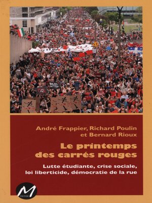 cover image of Le printemps des carrés rouges
